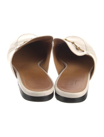 Gucci Horsebit Accent Leather Mules