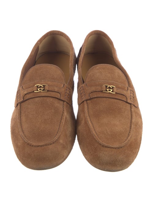 Gucci San Andres Interlocking G Logo Loafers