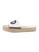 Gucci Interlocking G Logo Canvas Espadrilles