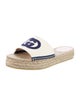 Gucci Interlocking G Logo Canvas Espadrilles