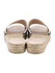 Gucci Interlocking G Logo Canvas Espadrilles