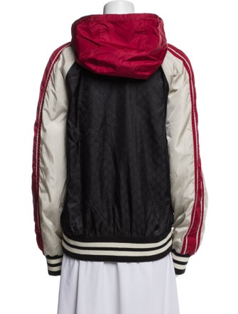 Gucci 2018 GG Nylon Bomber Jacket