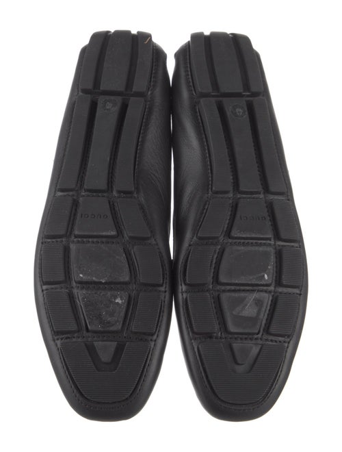 Gucci Horsebit Accent Leather Loafers