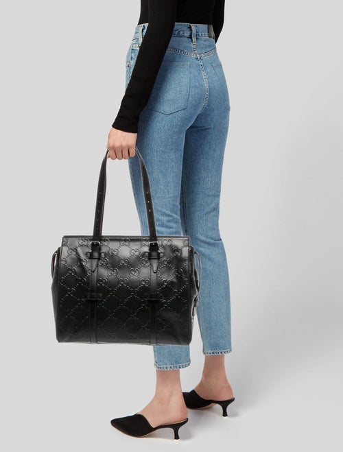 Gucci GG Embossed Tote
