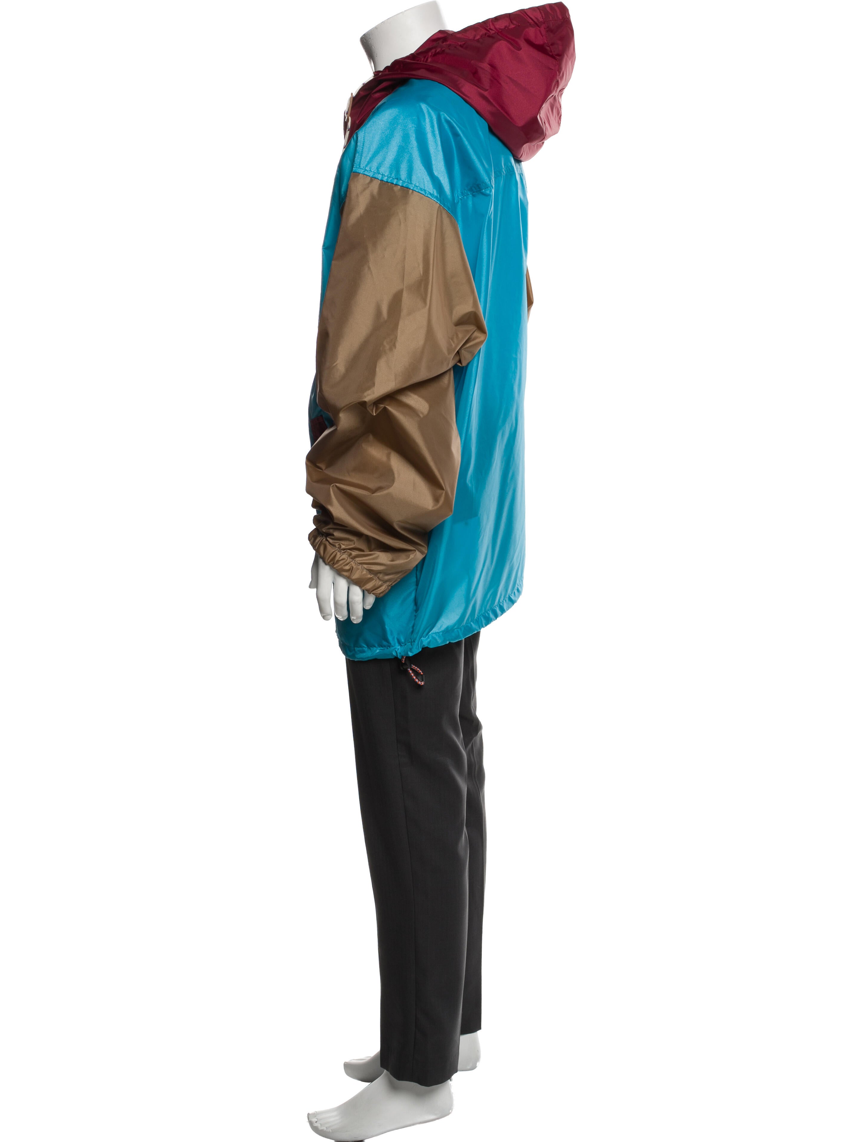 Gucci Colorblock Pattern Windbreaker w/ Tags