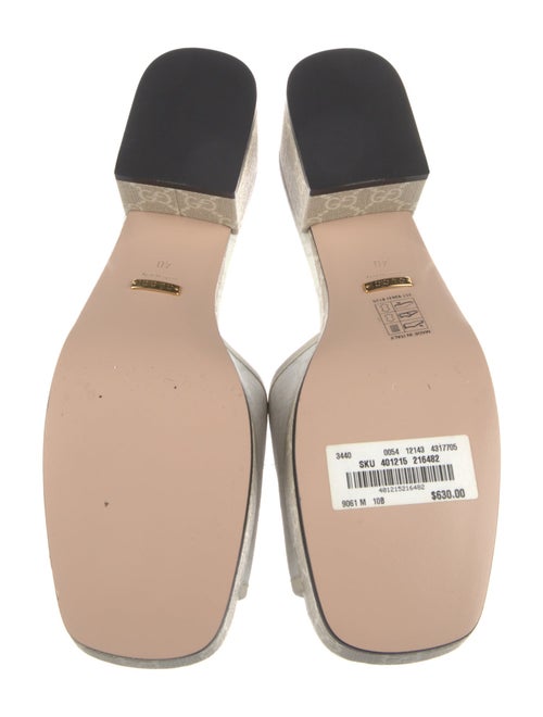 Gucci GG Supreme Slides