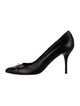 Gucci Leather Chain-Link Accents Pumps