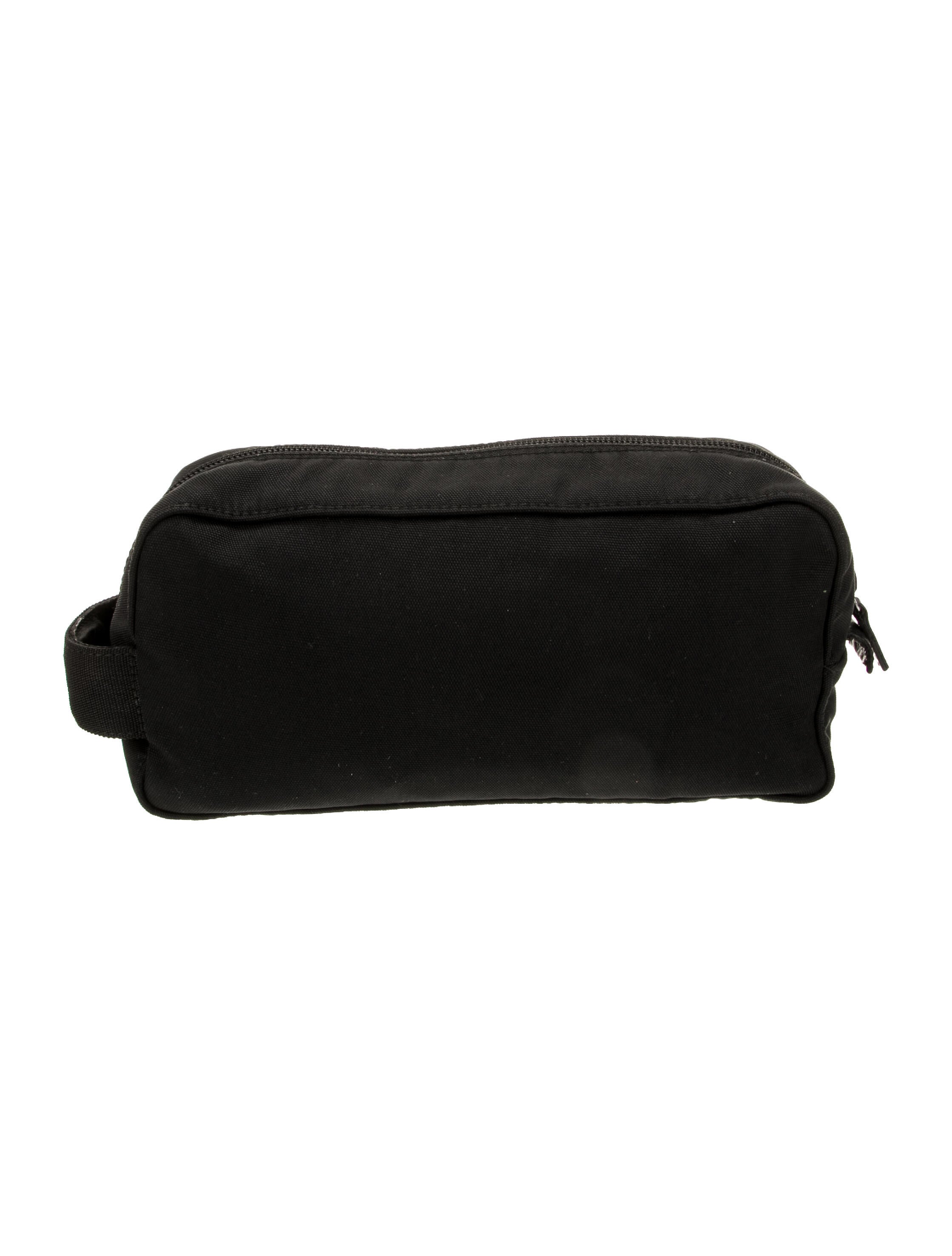 Gucci Solid Canvas Cosmetic Bag