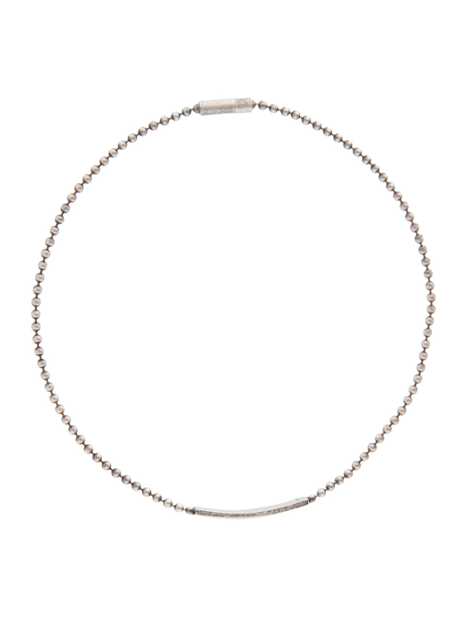Gucci Trademark Ball Chain Choker Necklace