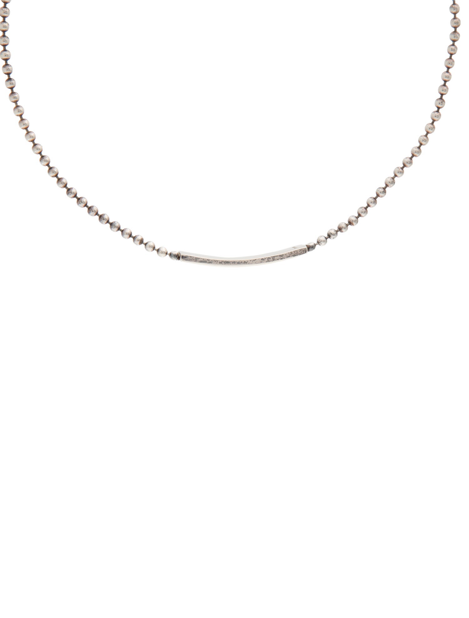 Gucci Trademark Ball Chain Choker Necklace