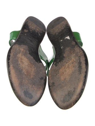 Gucci Thong Horsebit Accent Slides