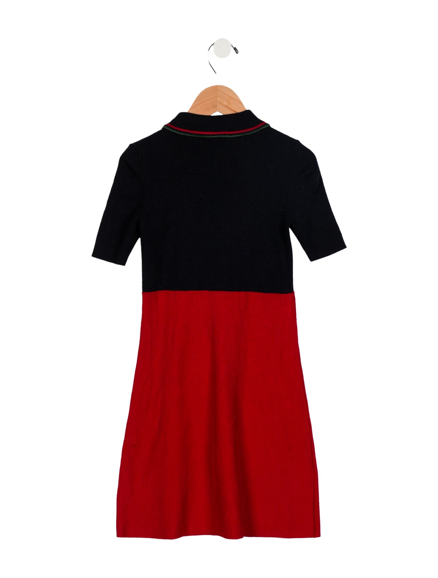 Gucci Girls' Short Sleeve Sweater Dress