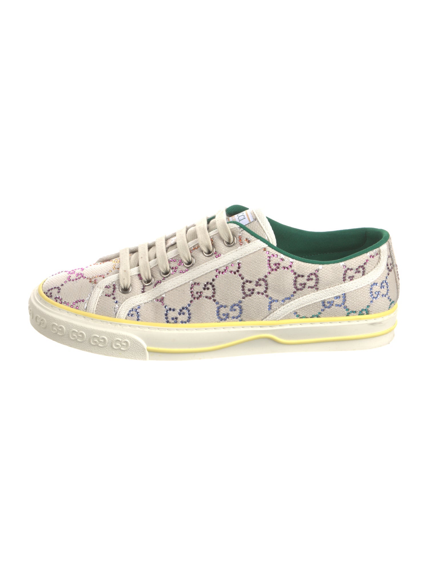 Gucci Canvas Printed Sneakers