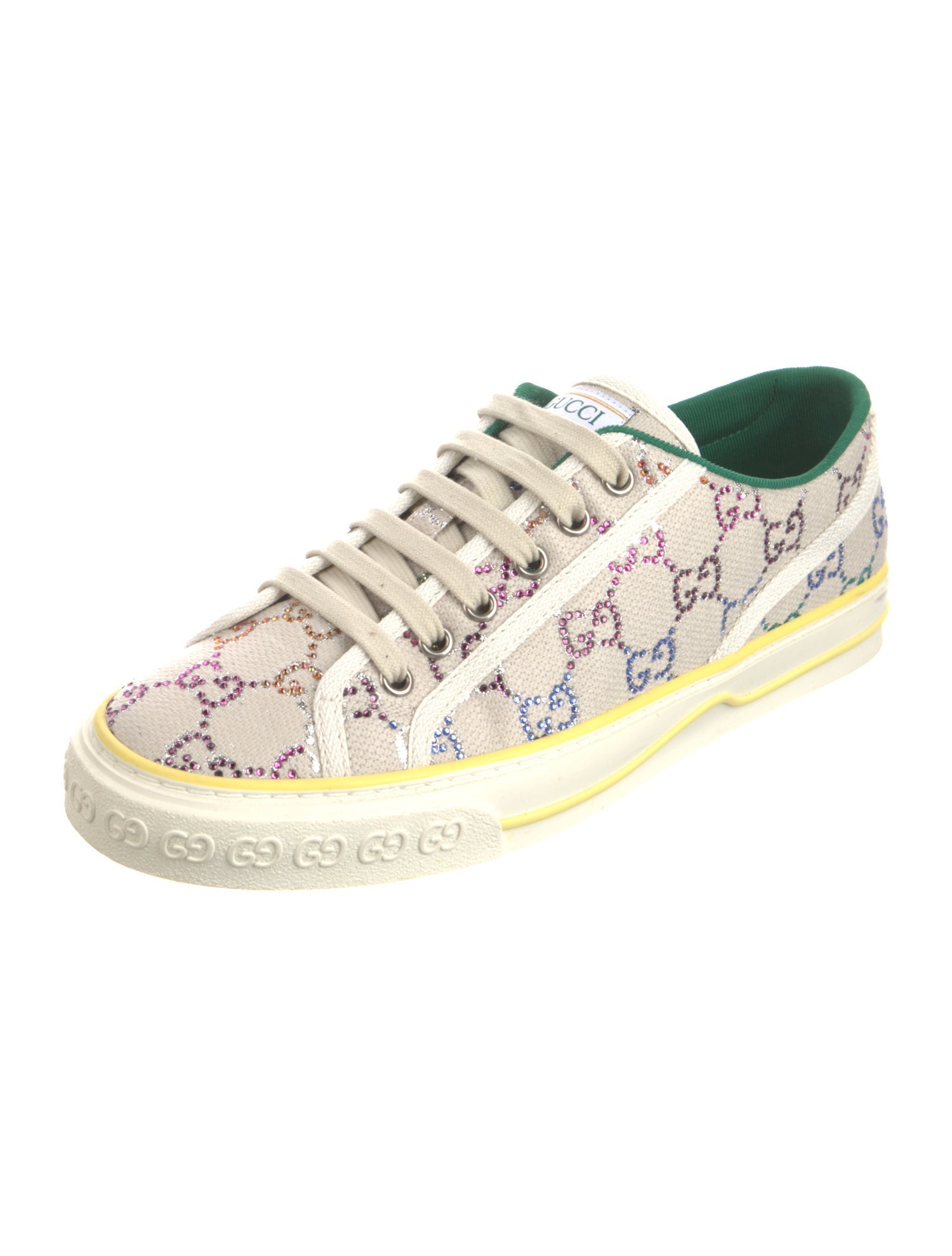 Gucci Canvas Printed Sneakers