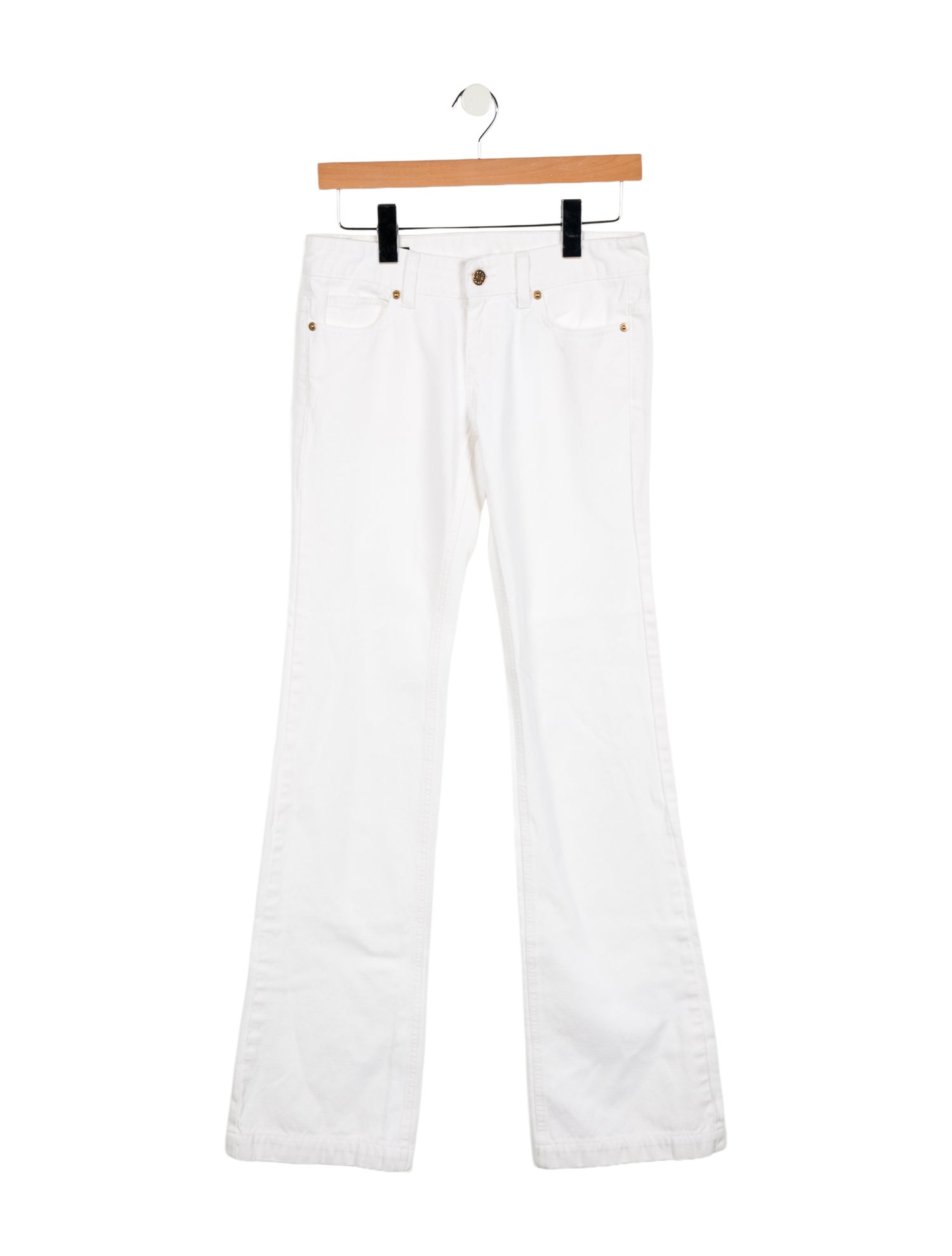 Gucci Low-Rise Wide Leg Jeans