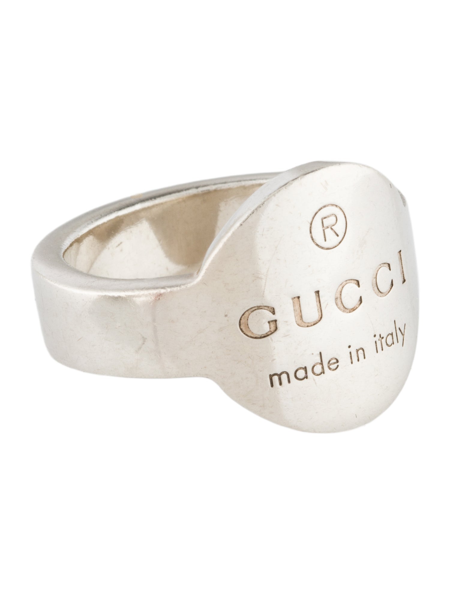 Gucci Trademark Circle Logo Ring