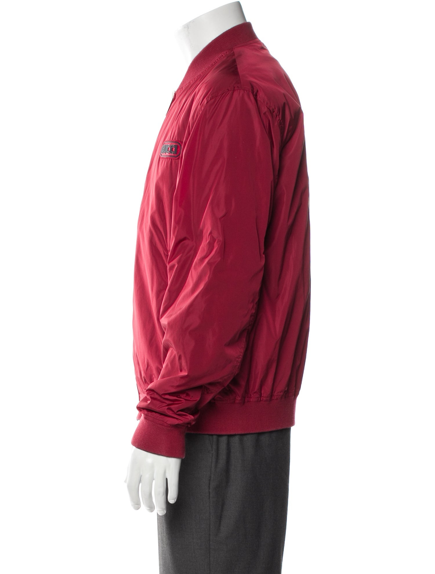 Gucci Reversible GG Logo Bomber Jacket