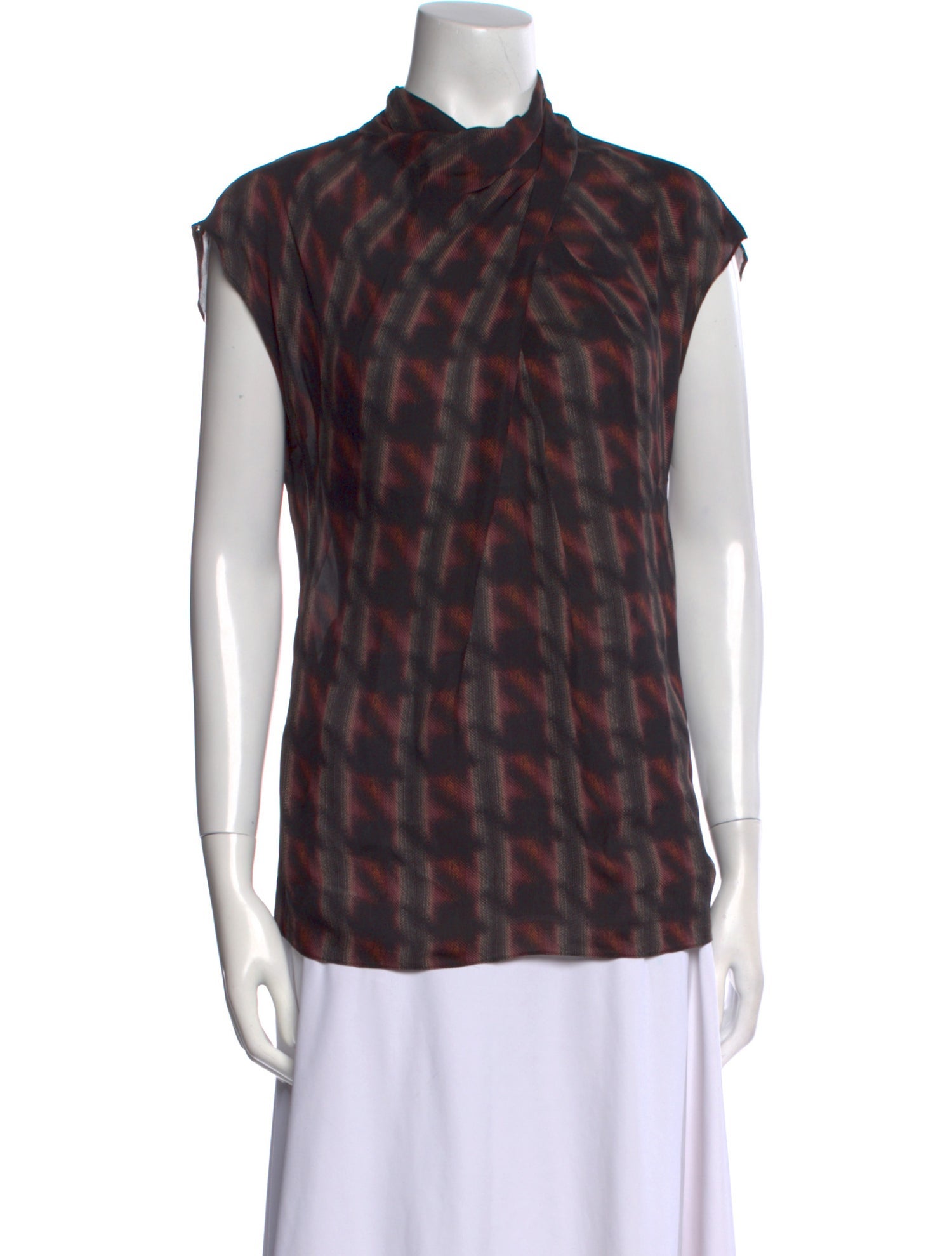 Gucci Silk Printed Top