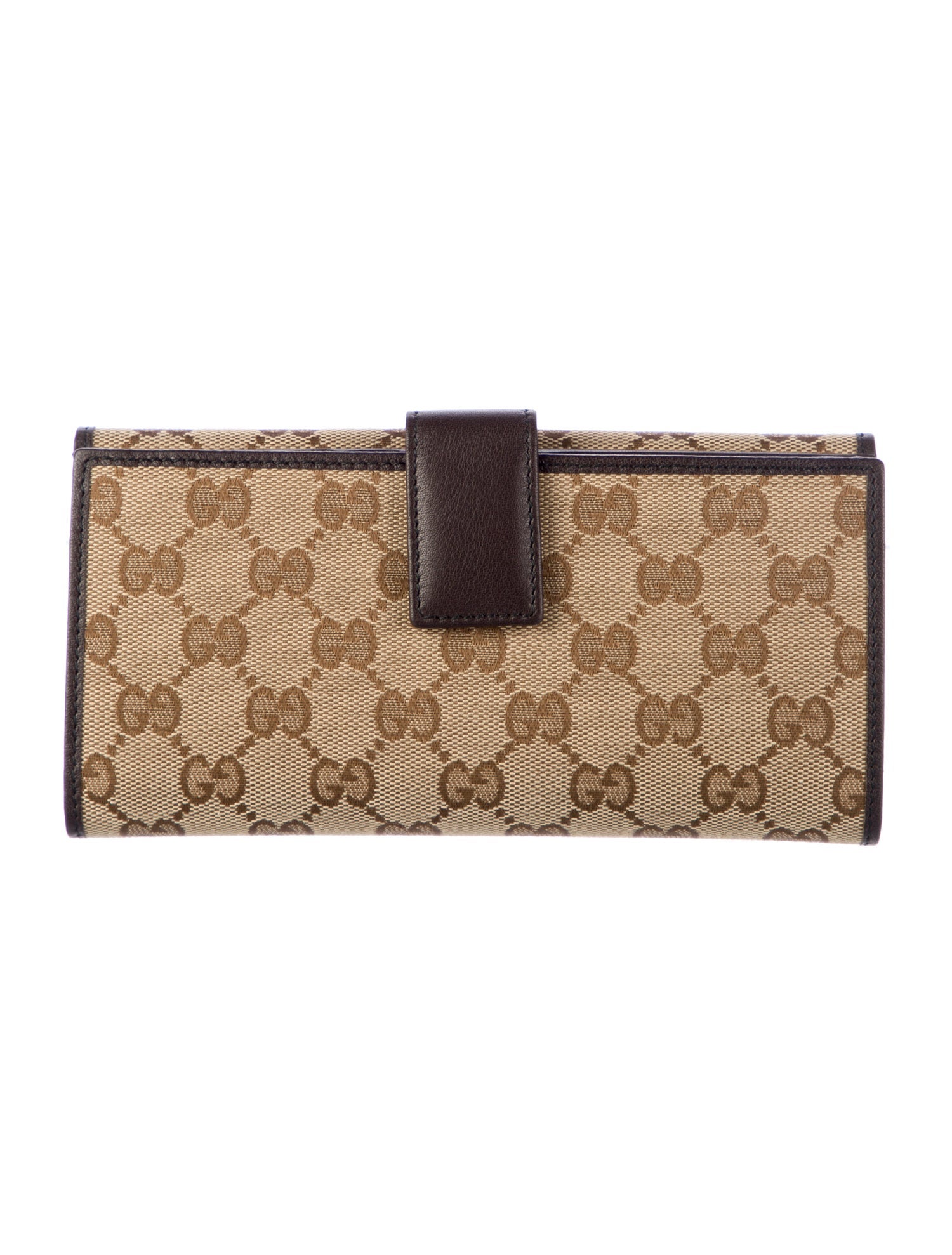 Gucci Trophy GG Canvas Continental Wallet