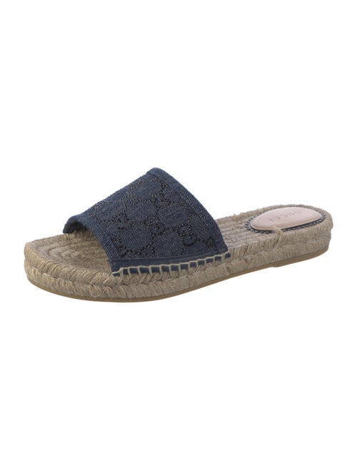 Gucci Pilar Denim Espadrilles