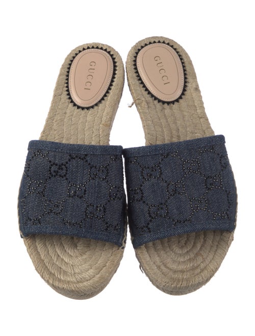 Gucci Pilar Denim Espadrilles
