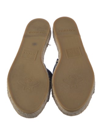 Gucci Pilar Denim Espadrilles