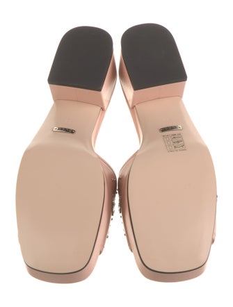 Gucci GG Signature Leather Slides