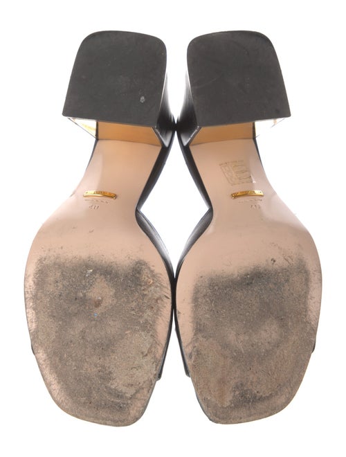 Gucci Horsebit Horsebit Accent Slides