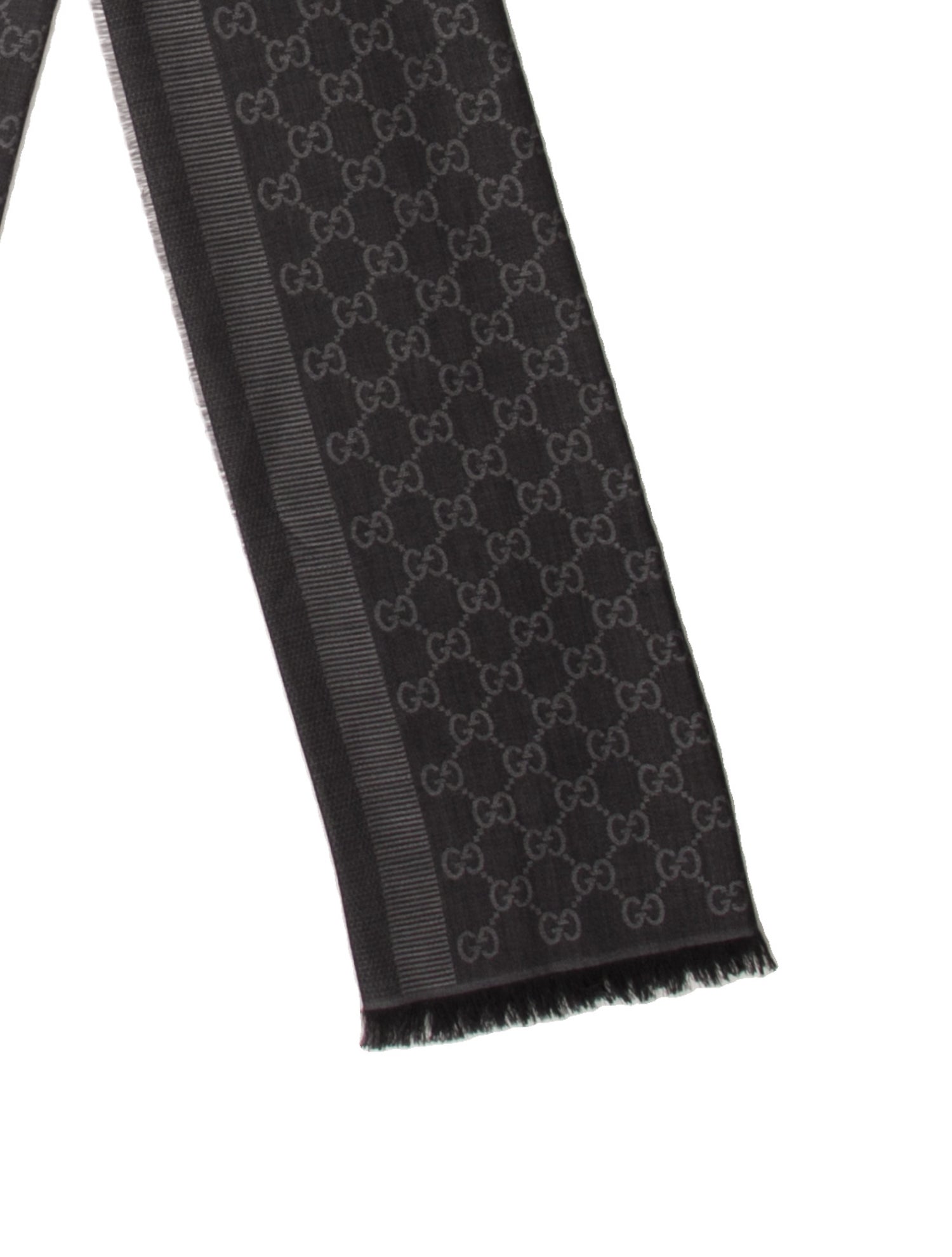 Gucci Silk GG Logo Scarf