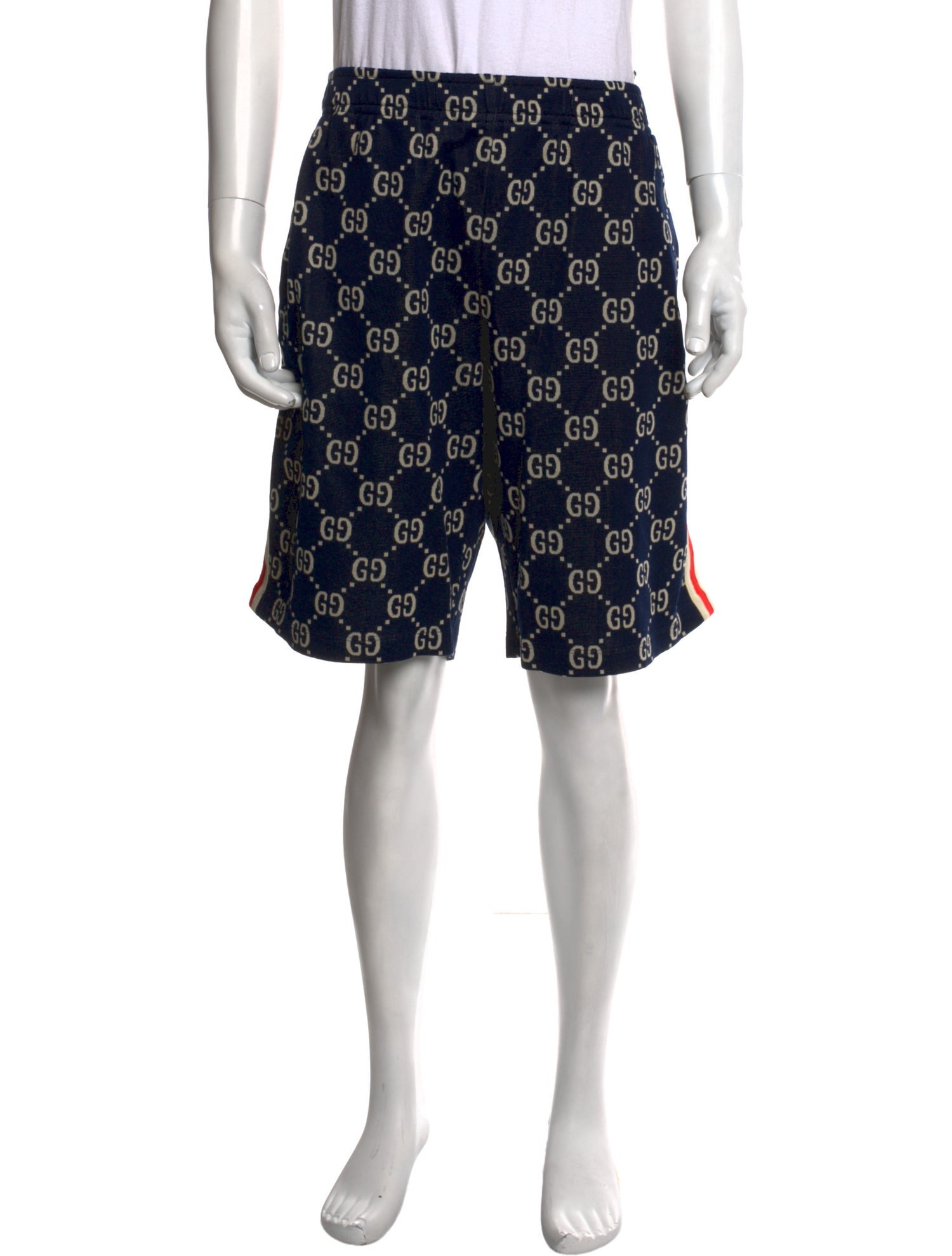 Gucci GG Logo Jogger Shorts w/ Tags