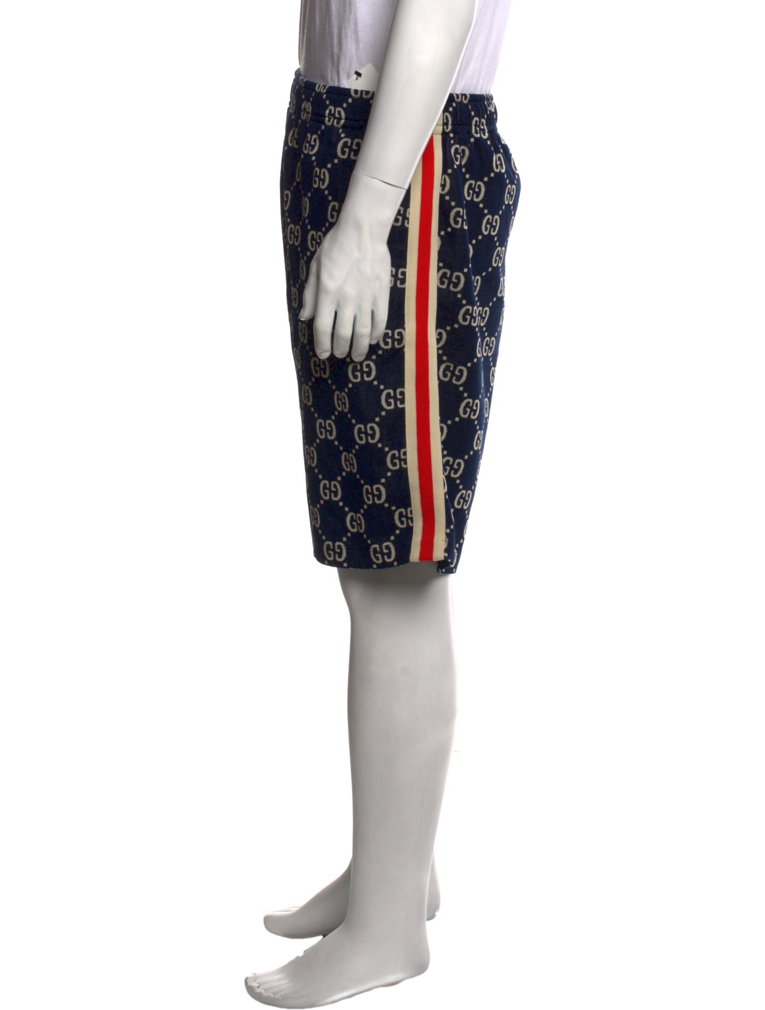 Gucci GG Logo Jogger Shorts w/ Tags