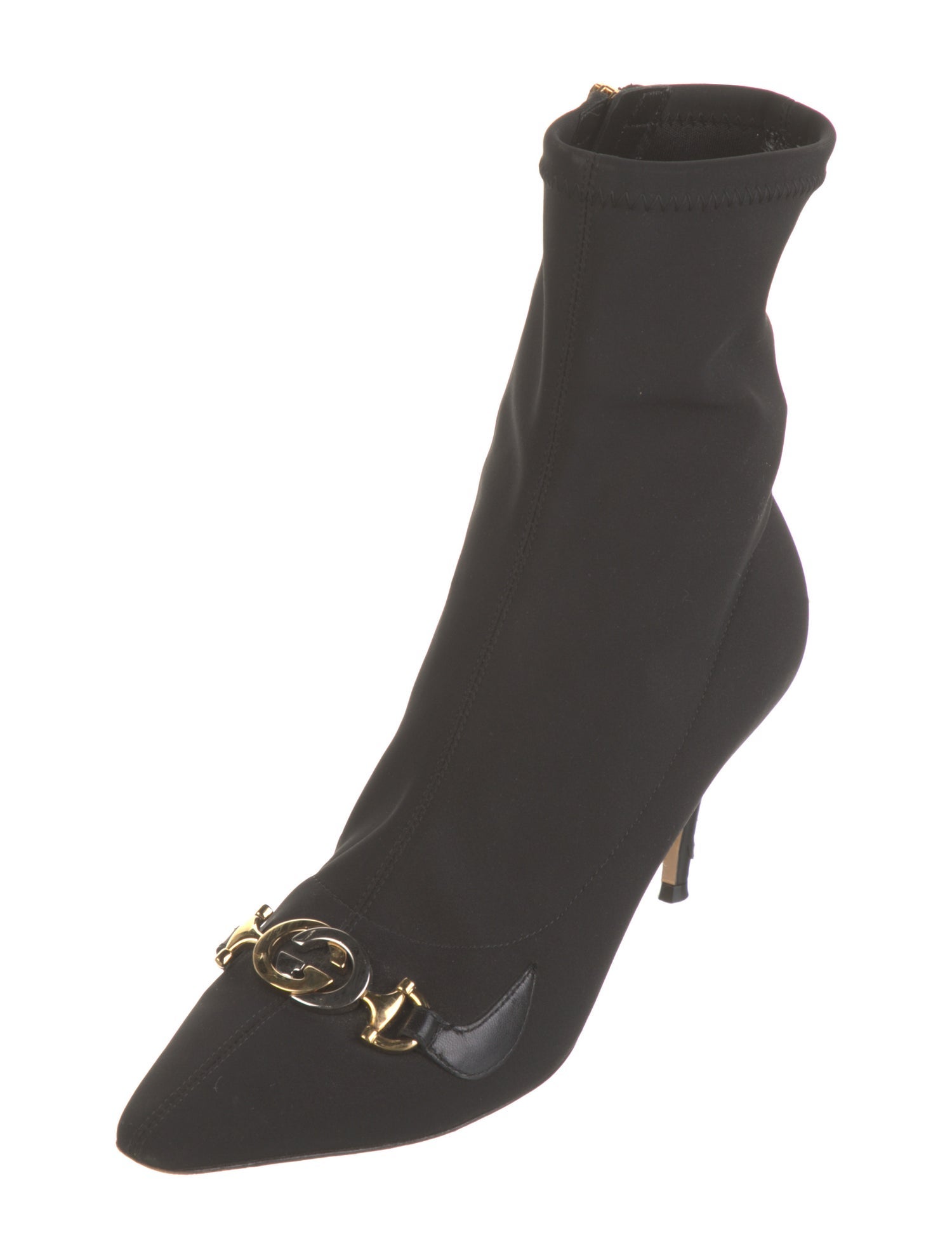 Gucci Zumi Interlocking G Horsebit Sock Boots