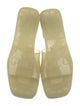 Gucci Plastique Rubber Slides