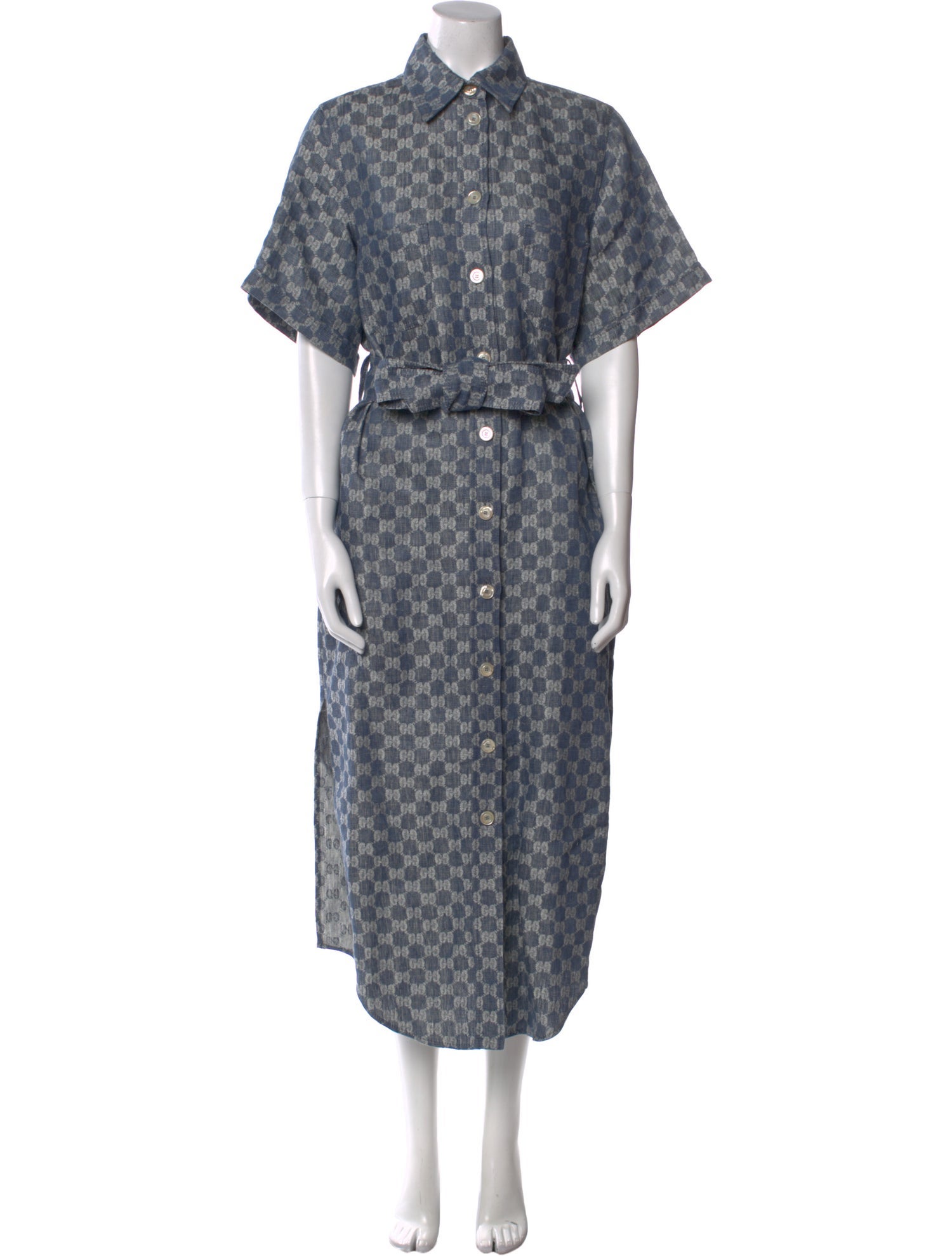 Gucci Linen Long Dress