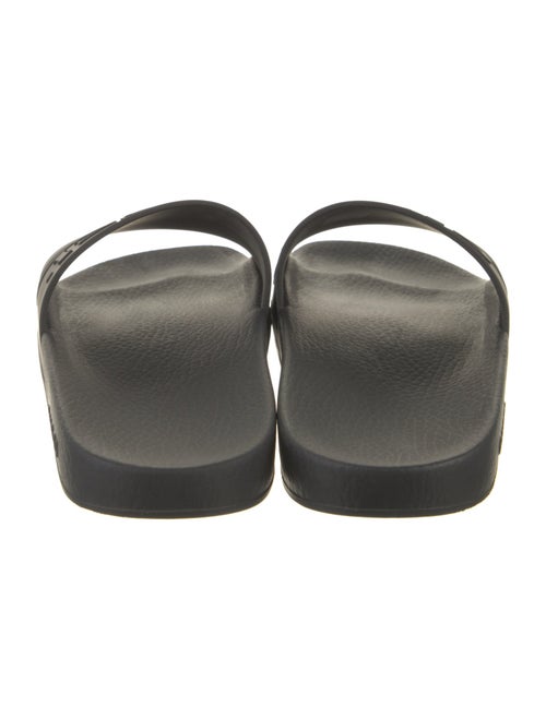 Gucci Black GG Logo Slides
