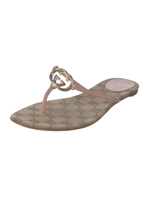 Gucci GG Canvas Canvas Slides