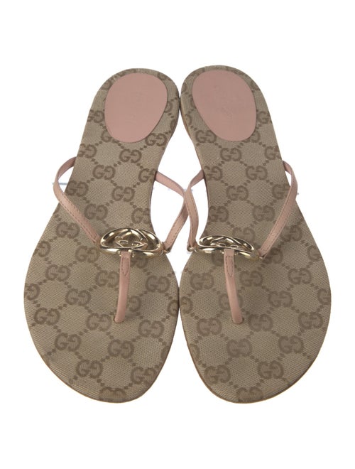 Gucci GG Canvas Canvas Slides