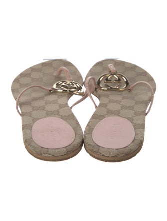 Gucci GG Canvas Canvas Slides