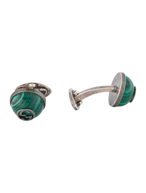 Gucci Resin Interlocking G Cufflinks