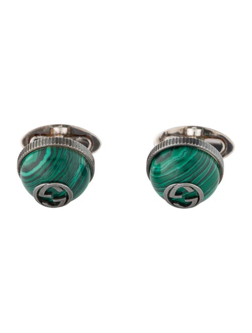 Gucci Resin Interlocking G Cufflinks