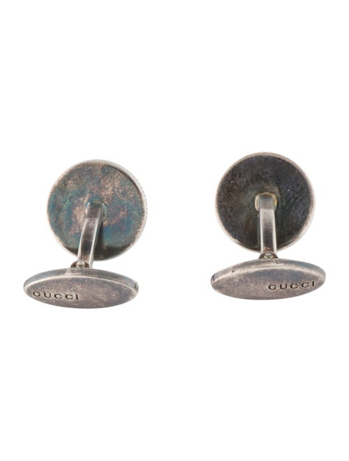 Gucci Resin Interlocking G Cufflinks