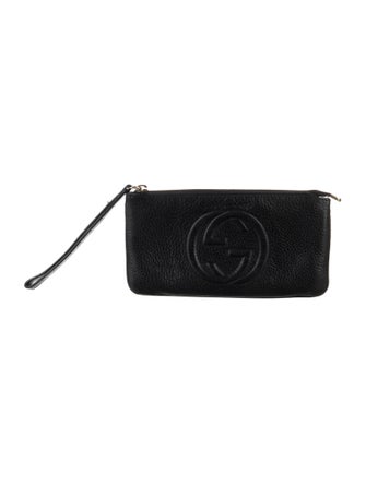 Gucci Leather Wristlet