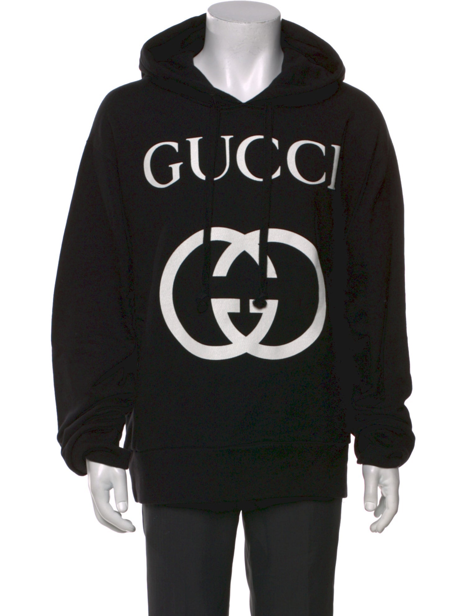 Gucci Interlocking G Logo Crew Neck Hoodie