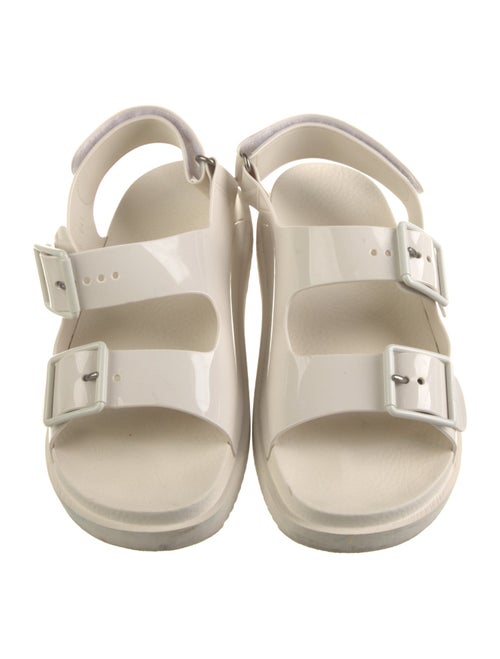 Gucci Running GG Logo Rubber Slingback Flats