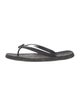 Gucci Double G Logo Rubber Flip Flops