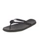 Gucci Double G Logo Rubber Flip Flops