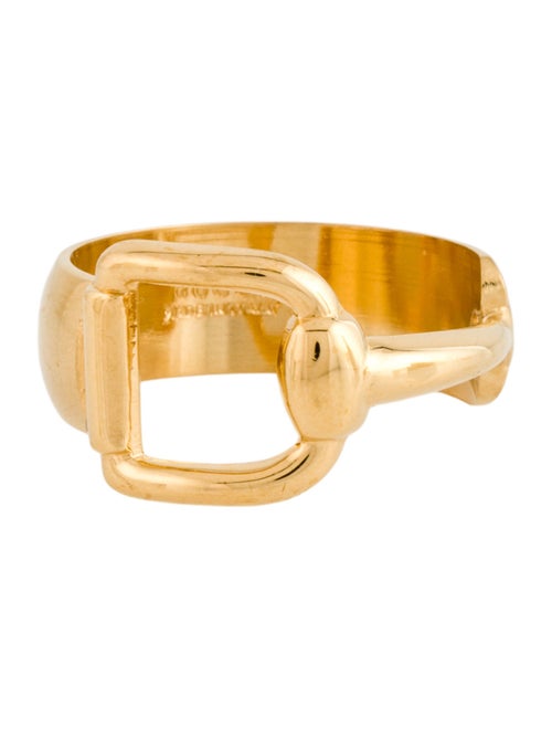 Gucci Gold Scarf Ring