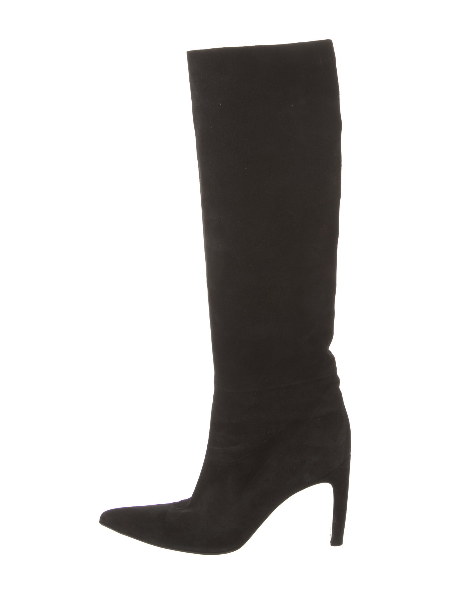 Gucci Interlocking G Logo Suede Boots