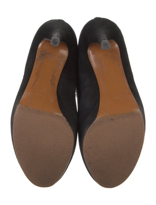 Gucci Bamboo Accent Suede Boots