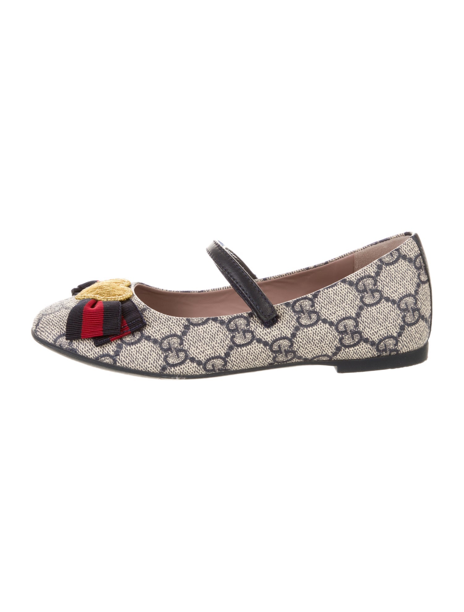 Gucci Girls' GG Ballet Flats